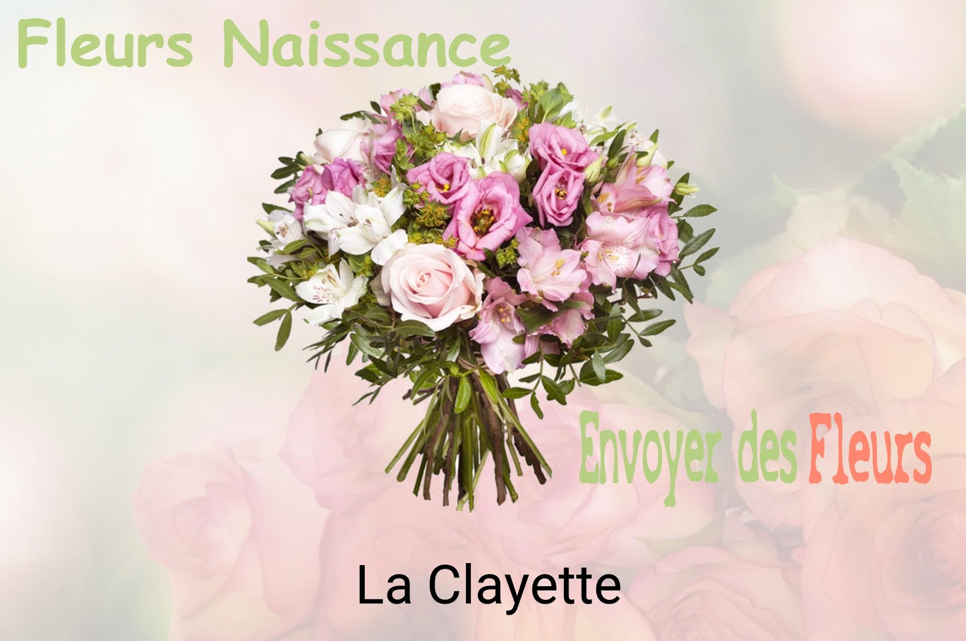 Bouquet de fleurs de naissance livré à La Clayette